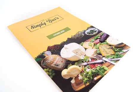 100LB Gloss Cover<br/>w/ Aqueous Coating Brochures & Flyers