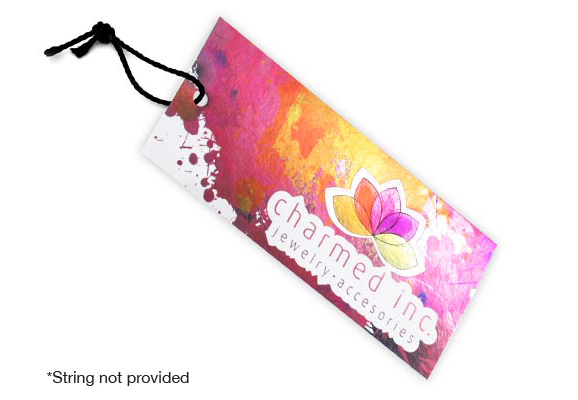 Inline Foil Hang Tags