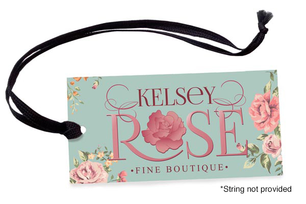 Silk Laminated Hang Tags