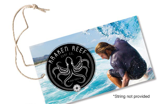 Silk w/ Spot UV Hang Tags