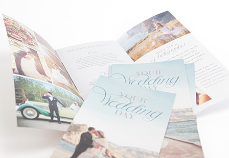 100LB Dull Book<br/>w/ Satin Coating Brochures & Flyers