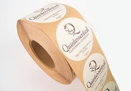 70LB Eggshell Felt Roll Labels