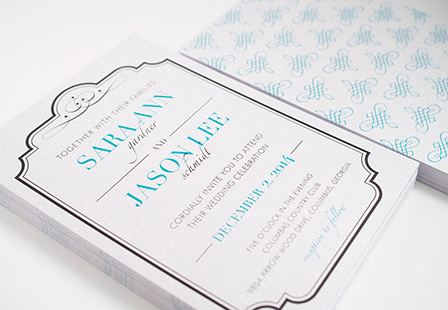Pearl Metallic Invitations and Announcements