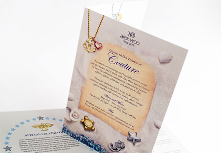 Silk Laminated Greeting Cards