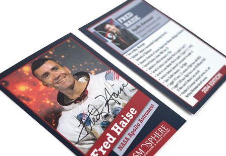Silk Laminated Trading Cards