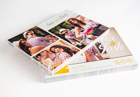 Velvet Laminated Postcards